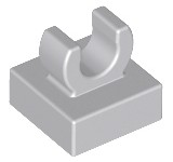LEGO 15712 DRŽADLO NA DLAŽDIČKU 1x1 svetlosivá NOVINKA (1g)