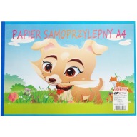Farebný samolepiaci papier A4, 1 kus, poľskej výroby