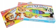 Plastelína 10 farieb INSPIRIA