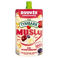 TYMBARK Mousse ryžová ovsená višňa 170g