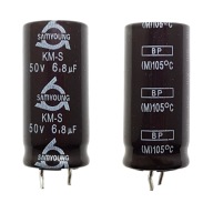 6,8uF 50V bipolárny kondenzátor Samyoung 35x16 10ks