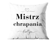 Obliečka na vankúš Valentín Snoring Master 38cm