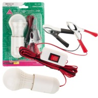 LED DIELENSKÚ ŽIAROVKA S SVORKAMI NA AUTOBATÉRIU KAMPAŇU