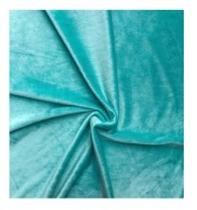 Hladký fleece, materiál VELVET MINKY 26 - MINT, super mäkký, nadýchaný