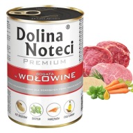 DOLINA NOTECI Prémiové krmivo pre psov Hovädzie mäso 400g