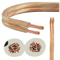 BITNER Reproduktorový kábel PURE COPPER CU OFC 2x2,5