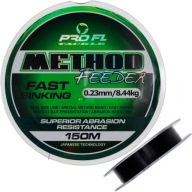 Rýchlopotápavý vlasec Method Feeder 0,23 mm čierny