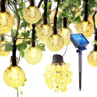 LIGHT GARLAND Solar Garden Záhradné svietidlá do záhrady 50 LED 5m