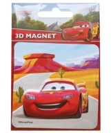 3D DISNEY CARS ZIGZAK MCQUEEN MAGNET NA CHLADNIČKU