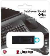 KINGSTON PENDRIVE DATA TRAVELLER EXODIA 64GB USB