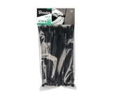 BRADAS PLASTIC BAND BLACK 3,6x370 100ks TS1136370B