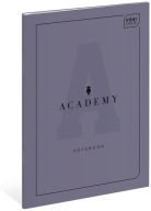 Zápisník A6/32k s bodkami Academy Interdruk