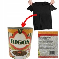BIGOS CAN vtipné BALENIE TRIČKA DO vtipnej plechovky s nápisom