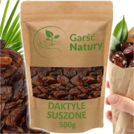 SUŠENÉ DATLE, CELÉ OVOCIE 500 g Bez semien Sušené PRÍRODNÉ sladké 0,5 kg