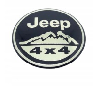 Nálepka so znakom JEEP 65 mm (4x4)