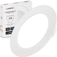 LED stropné svietidlo PANEL, ZAPOMÍNANÉ, okrúhle, 6W, 540lm, neblikavé, CCD SLIM