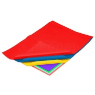 Hladký hodvábny papier v zošite A4, farebný 60k INT