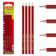 HERLITZ HB drevená sada 4 ceruziek