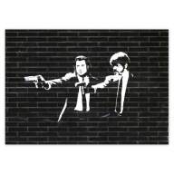 Samolepky A5 LEVEL Pulp Fiction Graffiti