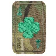 NÁŠIVKA NA VELCRO LUCKY AS CLOVER M-TAC VYŠÍVKA MULTICAM