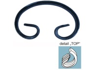 ŠPIRÁLOVÝ PRVOK TYP C H230, B125, 12x6MM