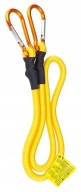 E4G02 s 10mm/90cm karabínami Elastická šnúrka