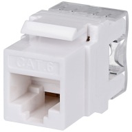 Keystone Modul RJ-45 LAN zásuvka CAT.6 biela