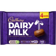Cadbury Dairy Milk - Čokoládové tyčinky 4 ks UK