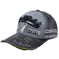 Dámska pánska baseballová šiltovka VINTAGE denim