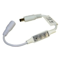 MINI OVLÁDAČ pre LED pásiky Ručný ovládač 3A [12V ; 36W] [24V ; 72 W]