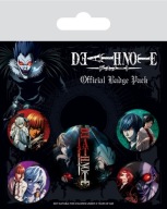 Piny na pripojenie Death Note, sada 5 kusov