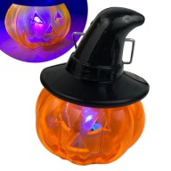 PUMPKIN lampa v LED klobúku Svietiaci HALLOWEEN