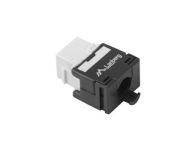 Beznástrojový modul keystone RJ45 - LSA UTP cat.6a 180 stupňov
