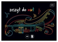 Zošit s notami A5, 16 listov