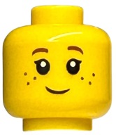 Detské pehy Lego New Head Yellow Head 3626cpb0690
