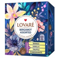 LOVARE -Bergamot Assorted - Elegantná sada 32 obálkových čajov (4 druhy