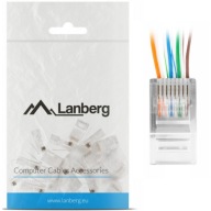 Lanberg PLU-5020EZ priechodná zástrčka RJ45, 20 kusov