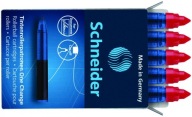 Náplne do rollerov Schneider One Change 0,6 mm ČERVENÉ 5 KS