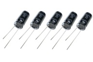 ELEKTROLYTICKÝ KONDENZÁTOR 33uF/100V 105C 5 KS