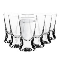 Poháre na vodku X-Line KROSNO 6 ks 25 ml klasický panák basic X iks