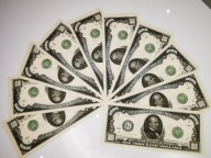 1000 dolárové bankovky pre zábavu a poučenie, balenie 10 ks