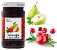 HORSKÉ ČUČORICE S HRUŠKOU K MÄSO A SYRU 320g Leśne Skarby - Vysoká kvalita