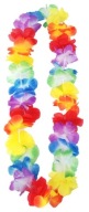 Havajský náhrdelník Hawaii Aloha Colorful Flowers Bachelorette Party 90cm