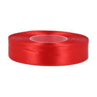 ČERVENÁ SATÉNOVÁ STUHA 18mm polimex 3078