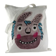 bavlnená taška, vtipná potlač COTTON, na nákupy do práce, eko taška