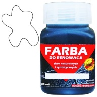 RENOVÁCIA KOŽENÉHO ČALÚNENIA FARBA BIELY LAK 30ml