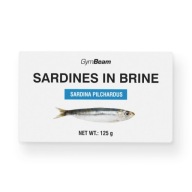 SARDINKY V MARIED RYBIE PROTEÍN S VYSOKÝM PROTEÍNOM V KONZE - GymBeam 125g