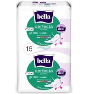 Bella Perfecta Green Maxi hygienické vložky 16 ks