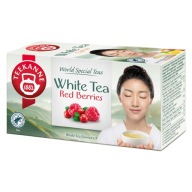 TEEKANNE BIELY čaj BIELY čaj RED BERRIES brusnica malina 20 VRECÍ