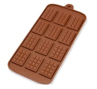 SILIKÓNOVÁ FORMA NA MINI ČOKOLÁDU ČOKOLÁDOVÁ TABUĽKA PRALINE ĽADOVÁ